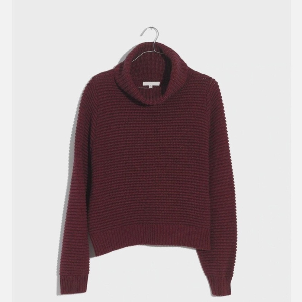 Madewell chunky knit side-button sweater